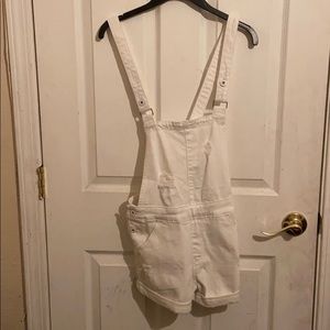 white overalls